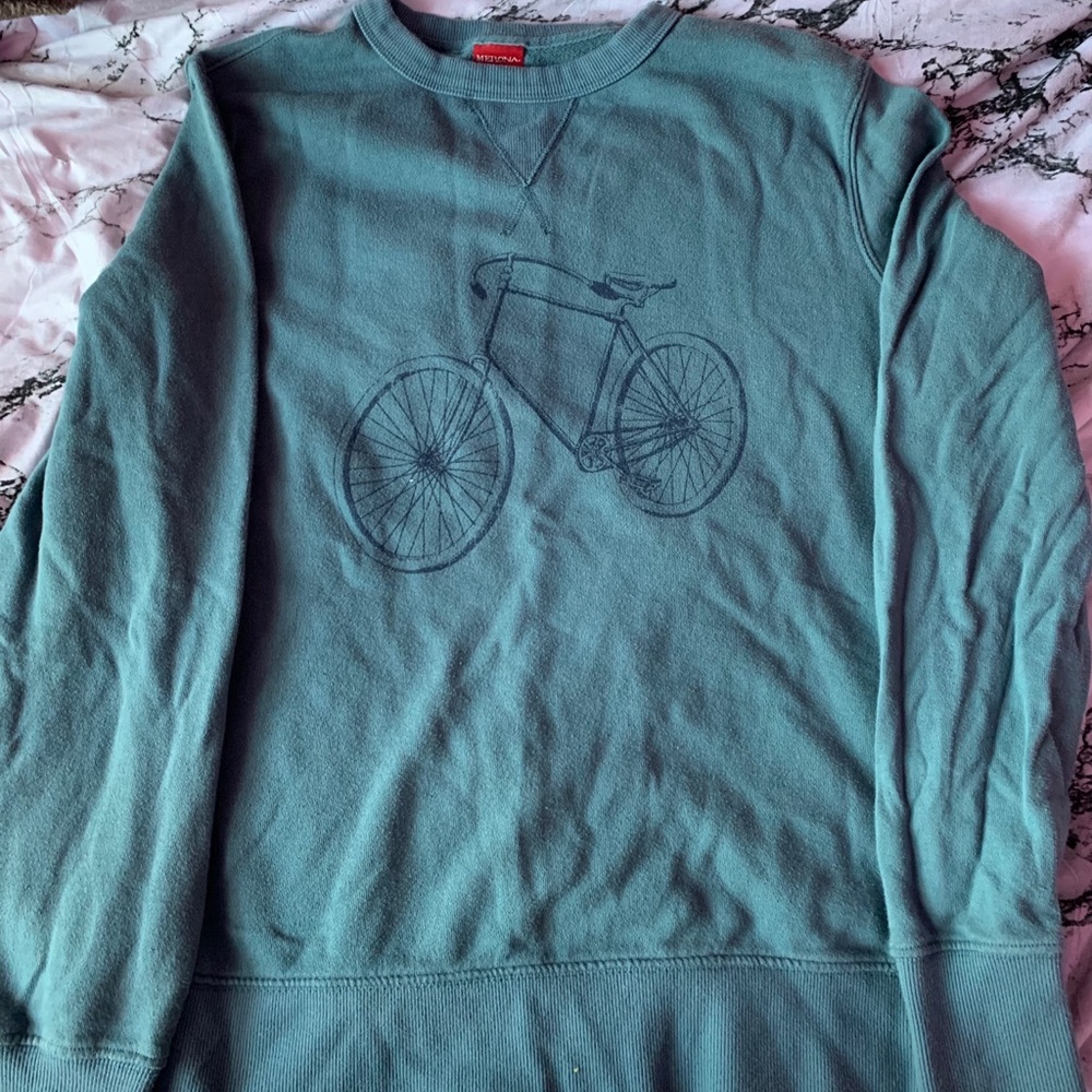 comfy bicycle sweatshirt